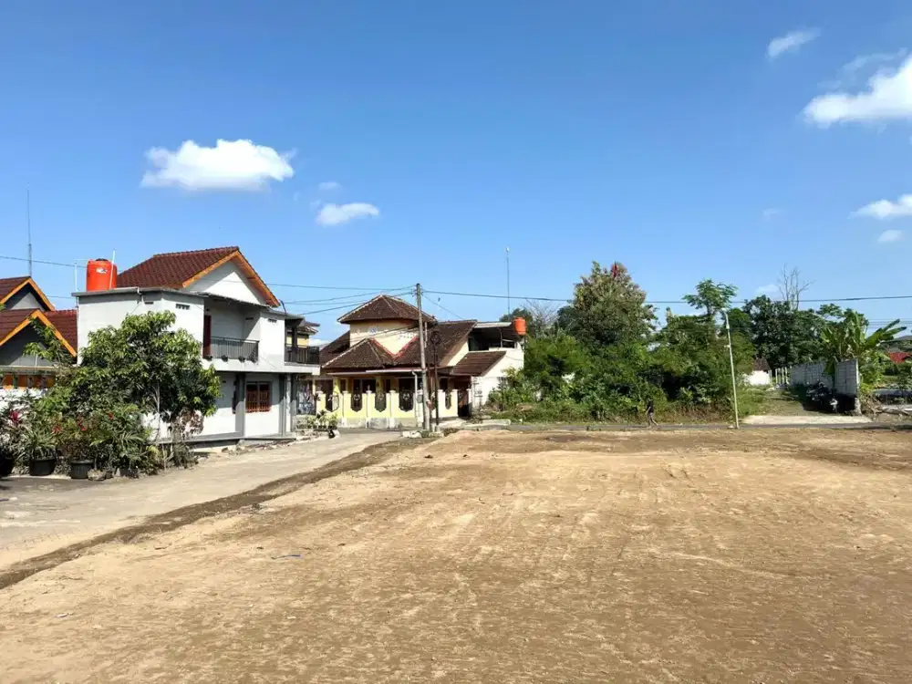 Tanah Murah Jogja Utara, Lingkungan Premium Siap Bangun