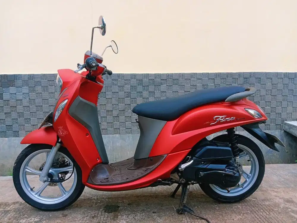 58@:DP:500RB B DEPOK YAMAHA FINO GRANDE MERAH