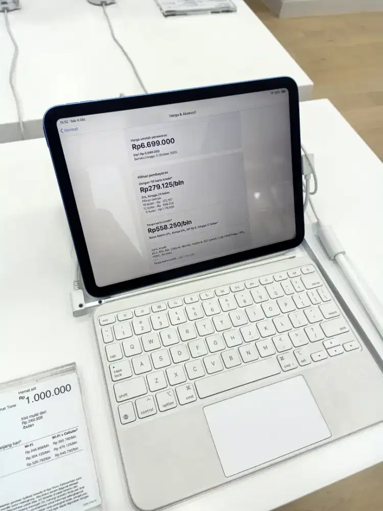 Cicilan iPad A16 128gb Wifi only SYARAT KTP