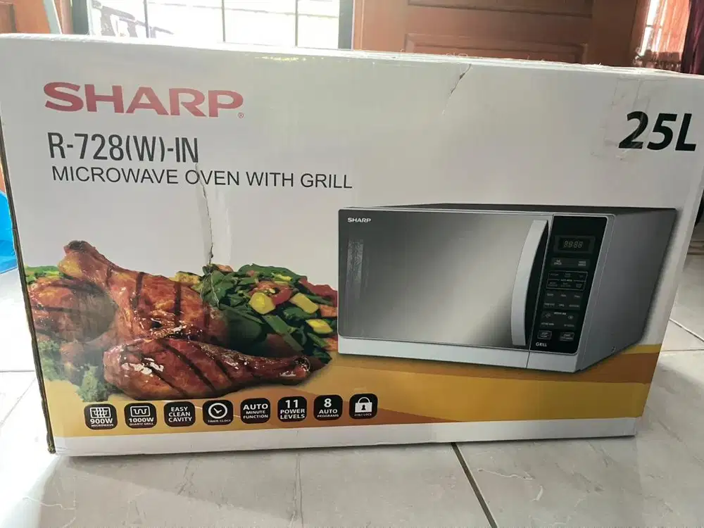 Dijual Microwave Sharp Tipe R-728(W)-IN kapasitas 25L