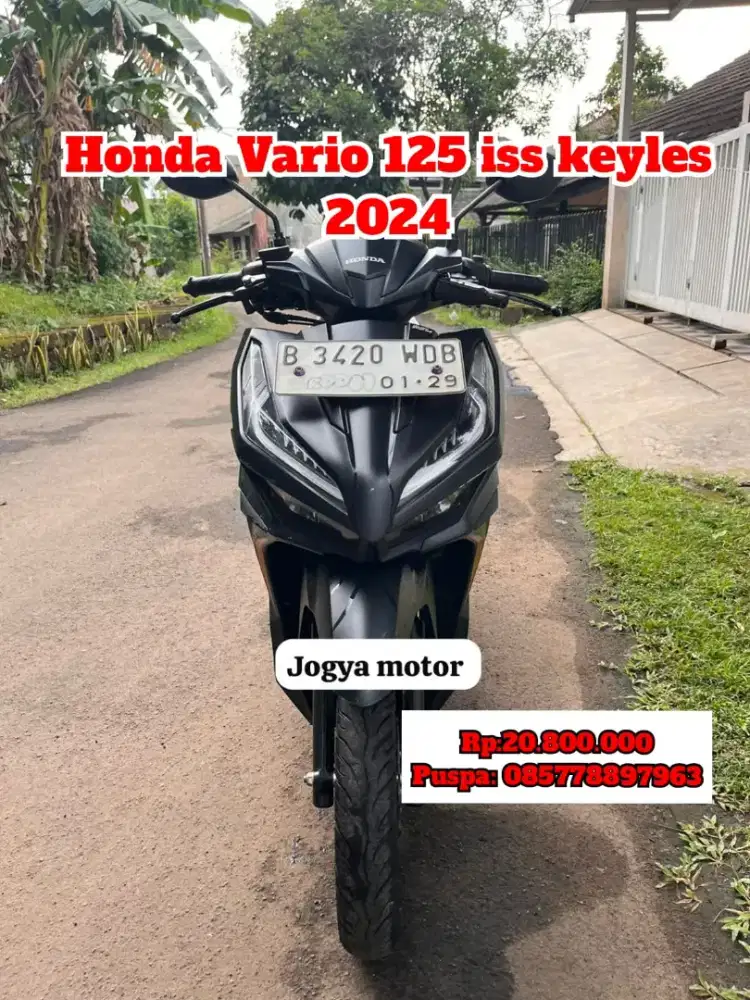 Honda Vario 125 cbs iss keyles 2024
