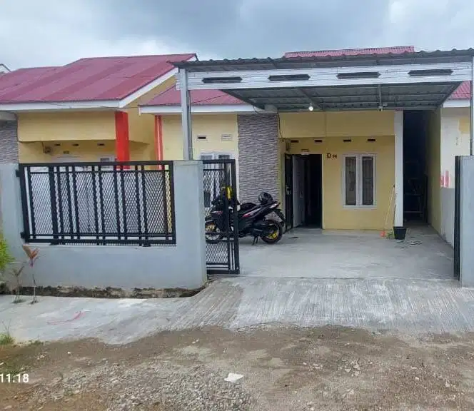 1 Unit Rumah dikontrakan belakang Bandara Internasional Minang Kabau