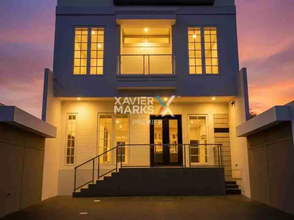Rumah Baru Gress American Modern Selangkah dari Club House Araya Malang