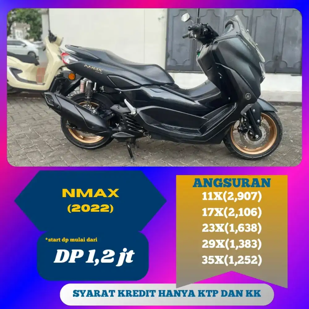 YAMAHA ALL NEW NMAX 2022 SIAP PAKAI