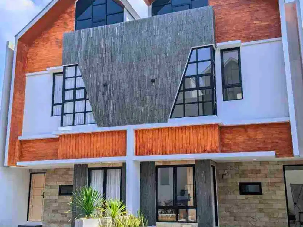 Rumah 2 Lantai Skandinavian Modern Strategis di Cilangkap,Tapos Depok