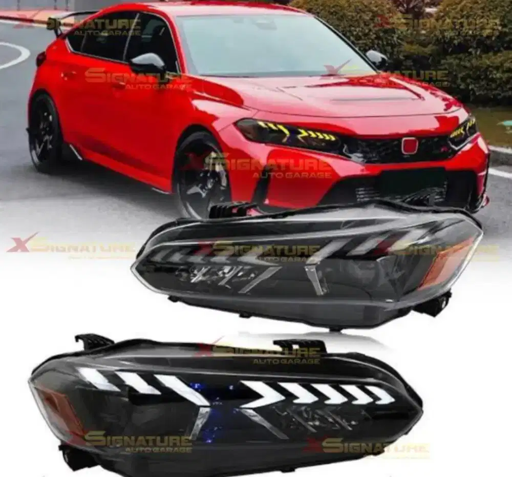 headlamp Civic turbo 2022 2025 SM pasang sejadetabek
