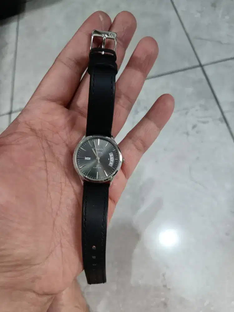 Jam Tangan Alexandre Christie AC 8447LE kondisi normal