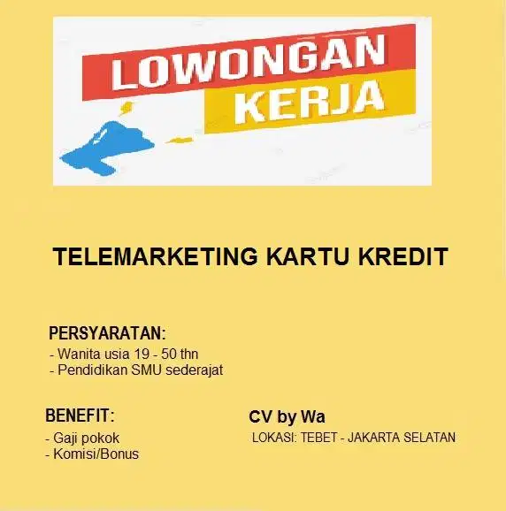telemarketing kartu kredit