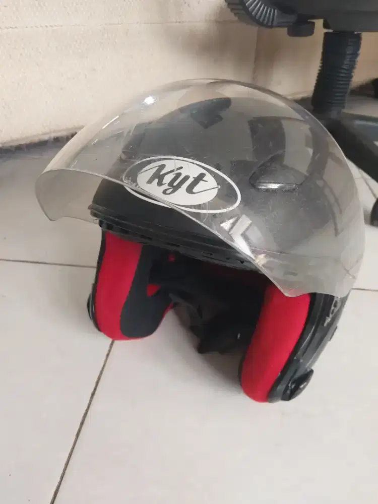 KYT Dj Maru Size M Hitam Doff Mulus bagus ori semua Hampir like New