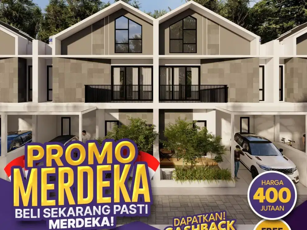 Rumah Baru Diskon Berlimpah Ruah Lokasi 100 m dari Jl Solo-Tawangmangu