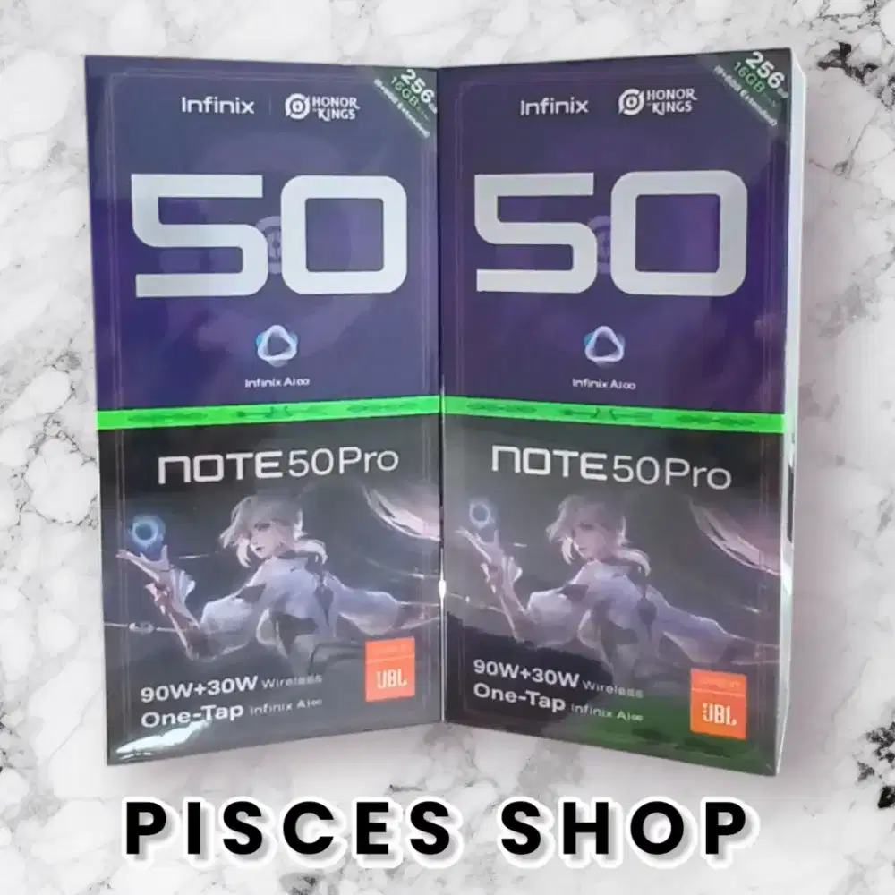 INFINIX NOTE 50 PRO RAM 8/256 NEW Segel Garansi Resmi 1 Tahun