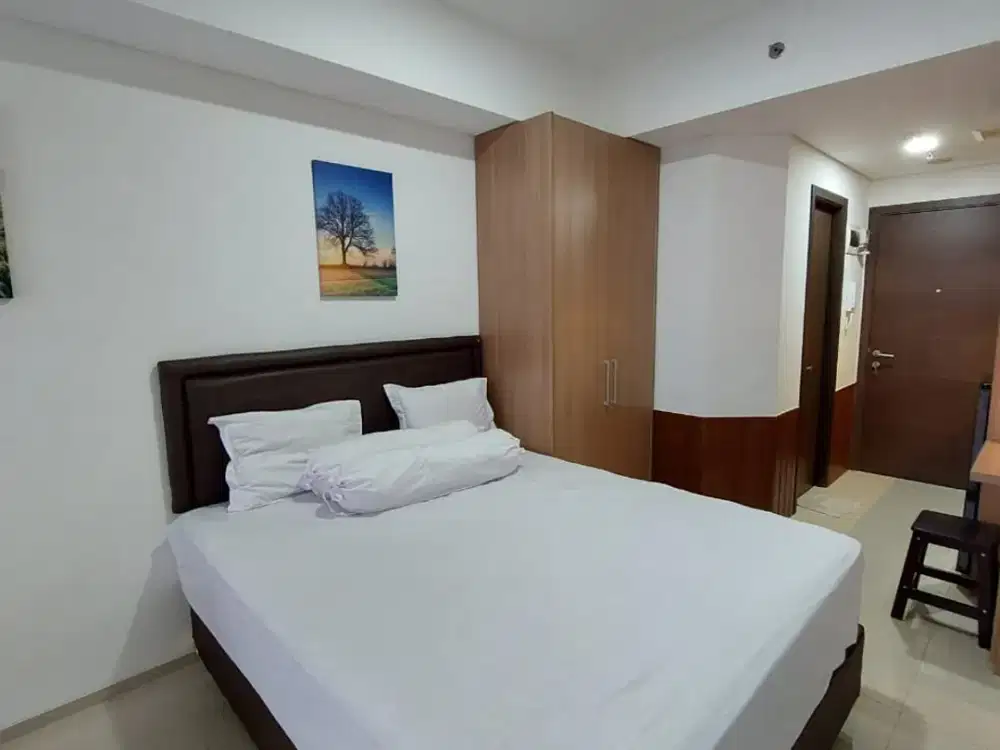 Dijual Murah Apartemen Studio Full Furnished di Pacific Garden Alam Sutera