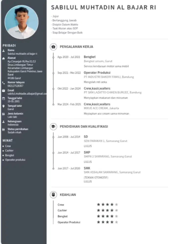 Cari kerja yang halal