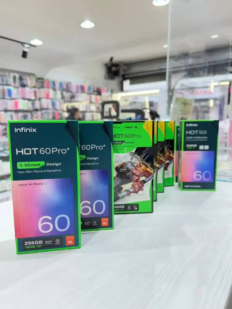 TERBARU! Infinix Hot 60 Pro+ RAM 16GB/128GB - Garansi Resmi 1 Tahun.