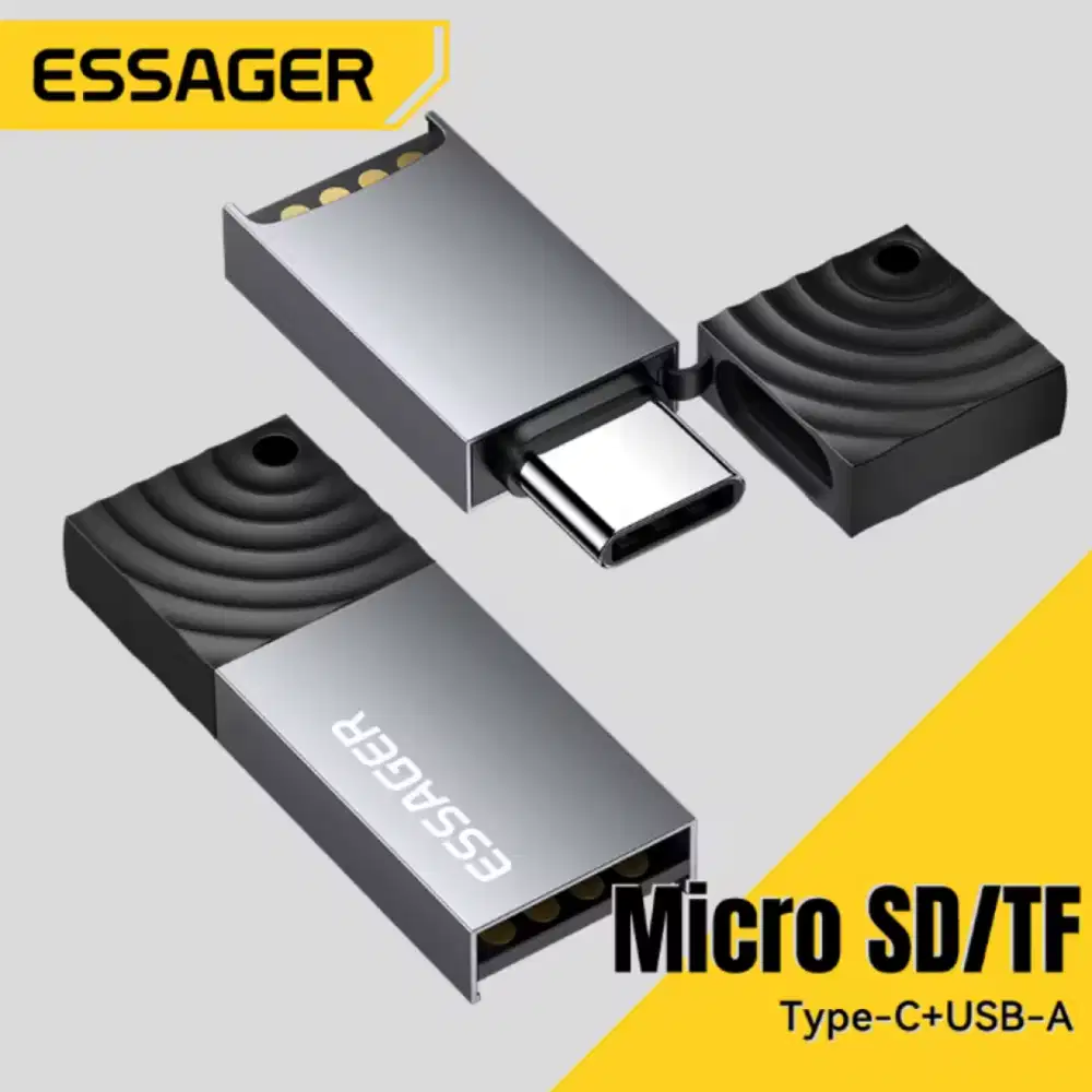 Card Reader 2in1 USB Type C OTG USB 2.0 MicroSD - ES-DK02