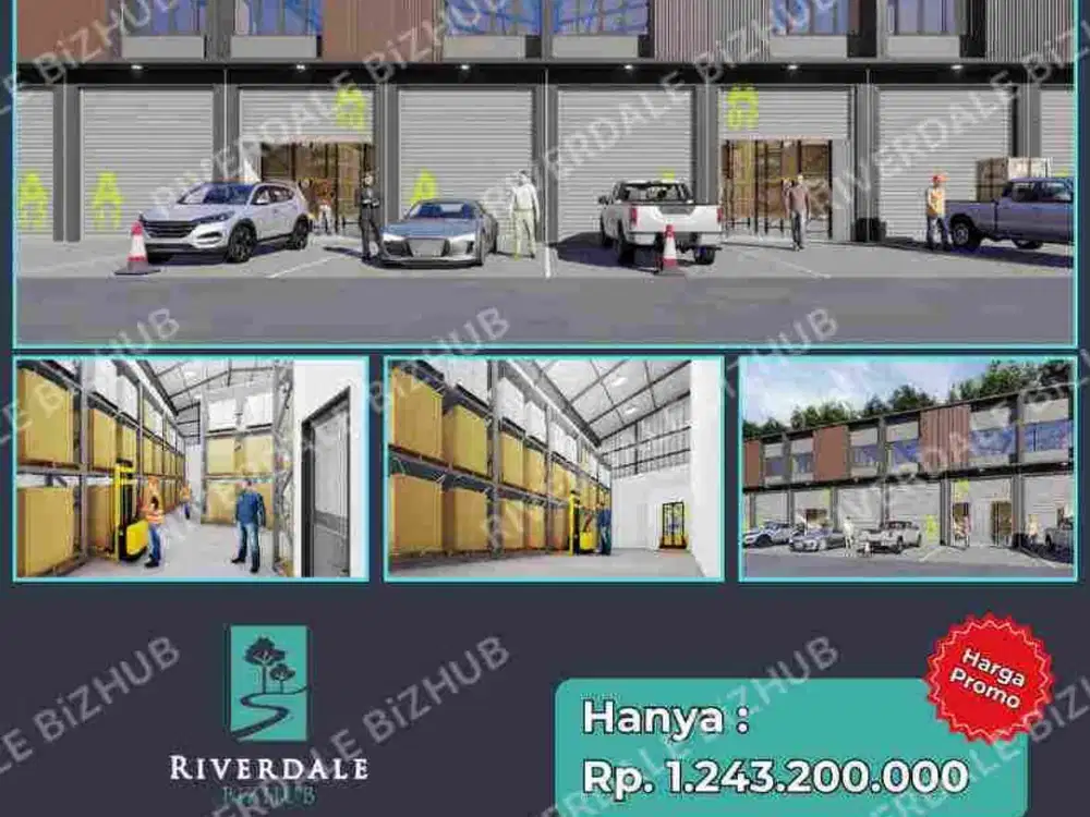 Dijual ruko serbaguna dengan tinggi 9 meter  cocok untuk usaha berlokasi strategis di cikarang barat