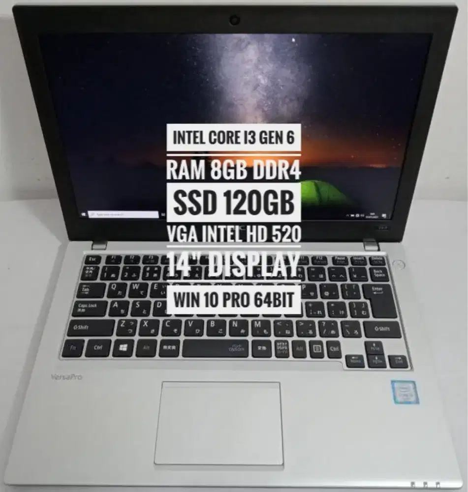 LAPTOP INTEL CORE I3 GEN 6 | RAM 8GB | SSD 120GB | FULL MOVIES