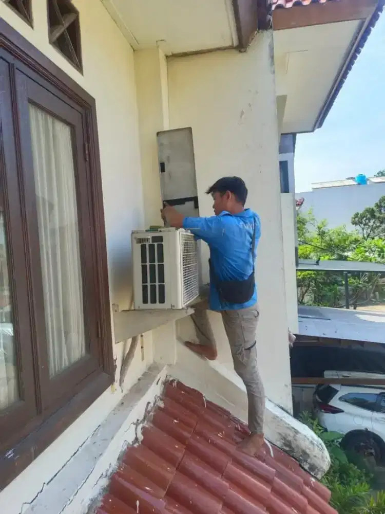 Servis ac bongkar pasng ac
