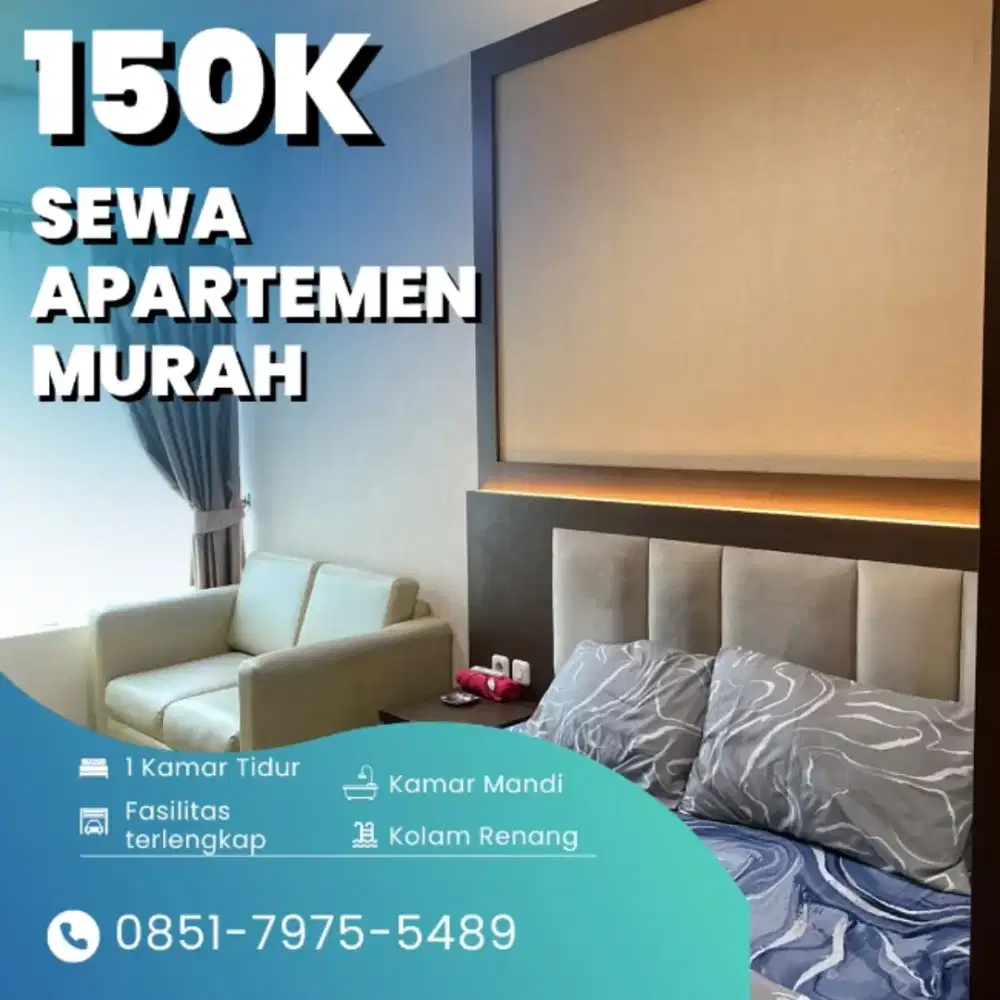 Sewa Apartemen Harian/Transit BASSURA CITY Jakarta Timur Termurah