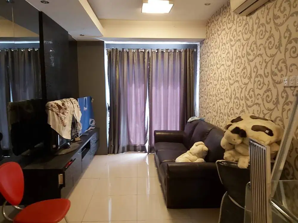 Dijual Apartemen Cosmo Mansion 2 Bedroom Fully Furnished Lantai Rendah