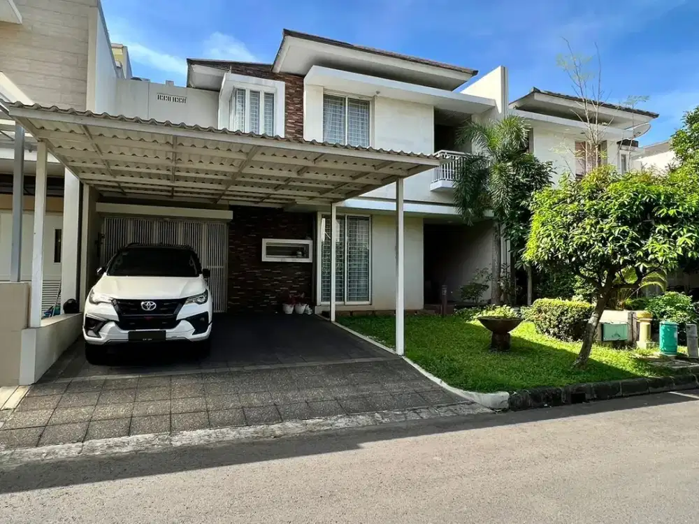 Rumah Dijual Puri Botanical. Furnsihed & Terawat. NEGO