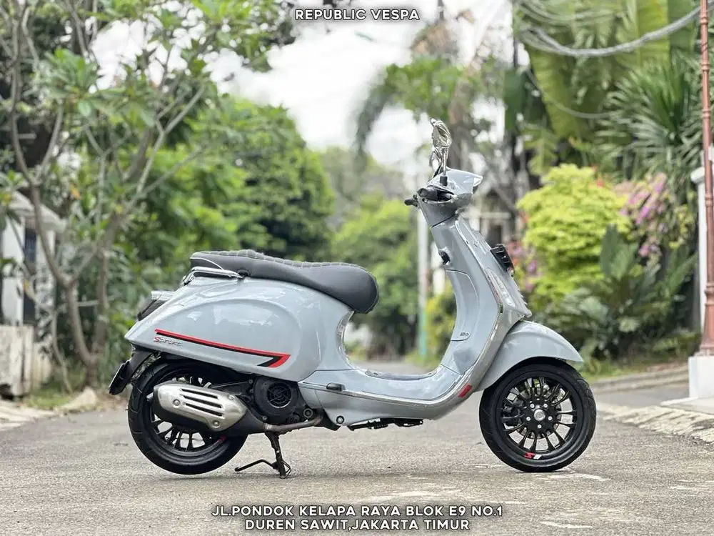 Dijual Cepat Piaggio Vespa SPRINT 150 IGET ABS LED FACELIFT Tahun 2019