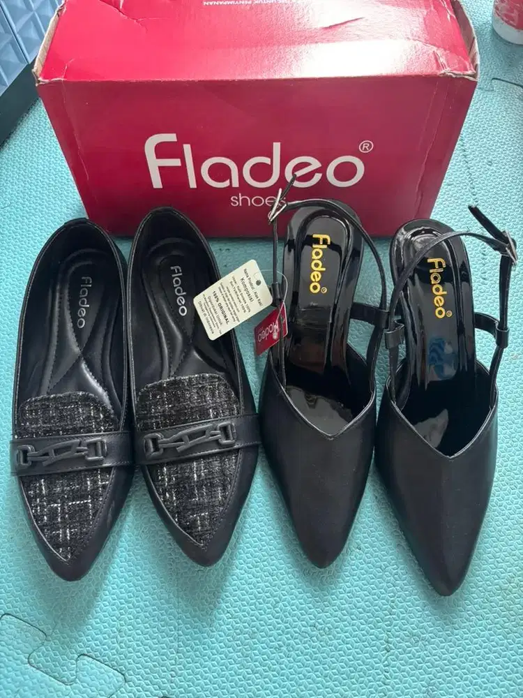 flatshoes wanita Fladeo dapat 2pcs