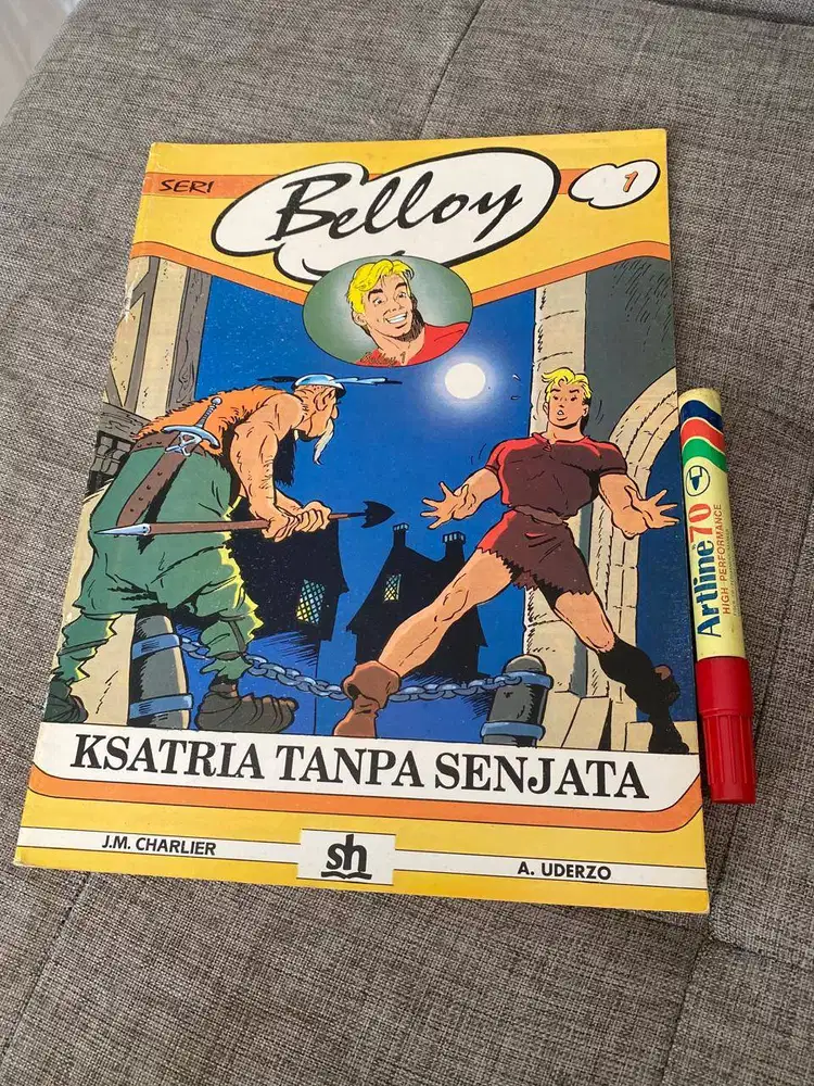 BELLOY KSATRIA TANPA SENJATA - CHARLIER & UDERZO– PRELOVED