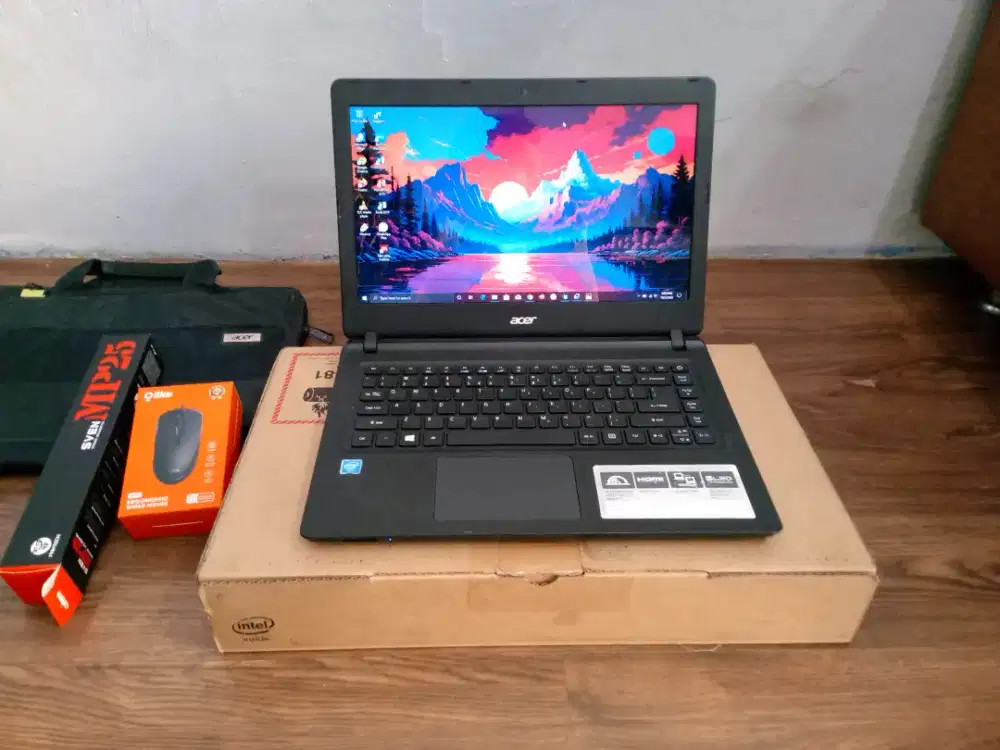 ACER  Aspire ES1–432 Processor Intel Celeron RAM 2GB  SSD 512GB