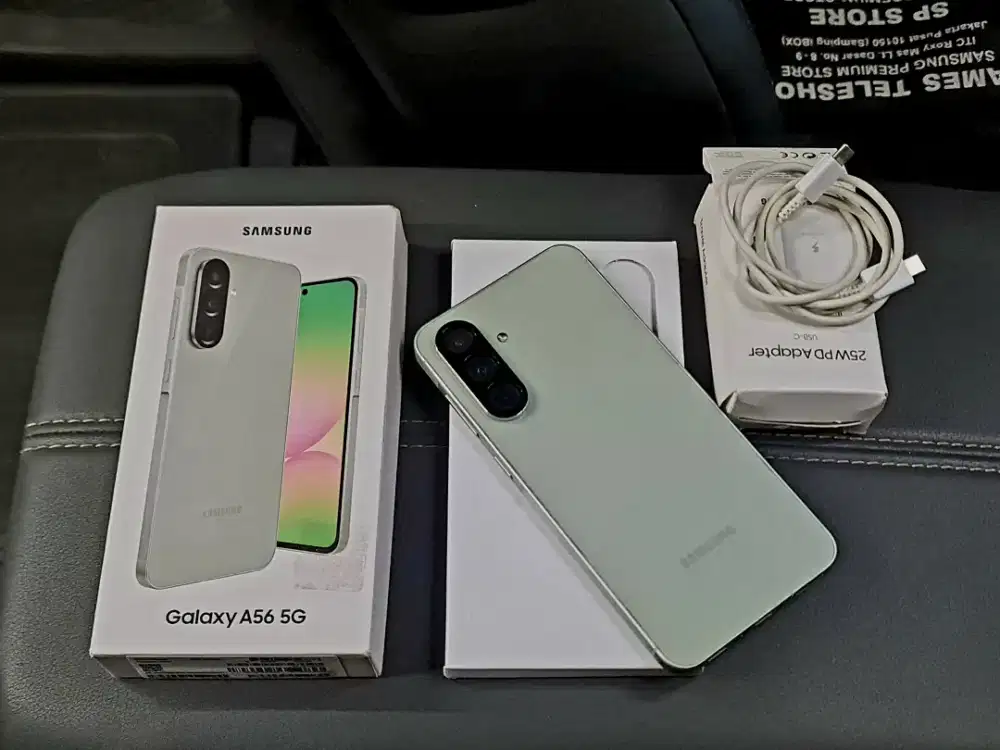 Samsung Galaxy A56 5G NFC 12GB/256GB mulus fullset Garansi