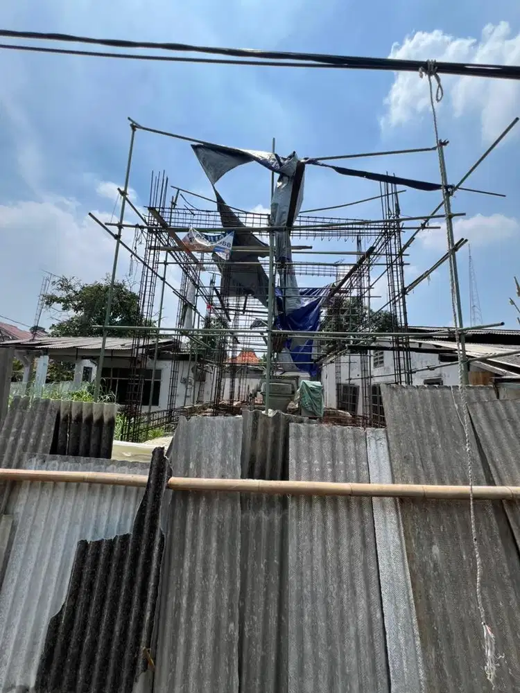 Di Jual tanah sudah 20% progres pembangunan