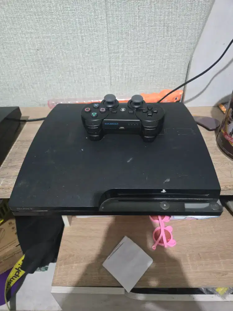 PS3 SLIM SERI 25 250GB GB MINUS MACET
