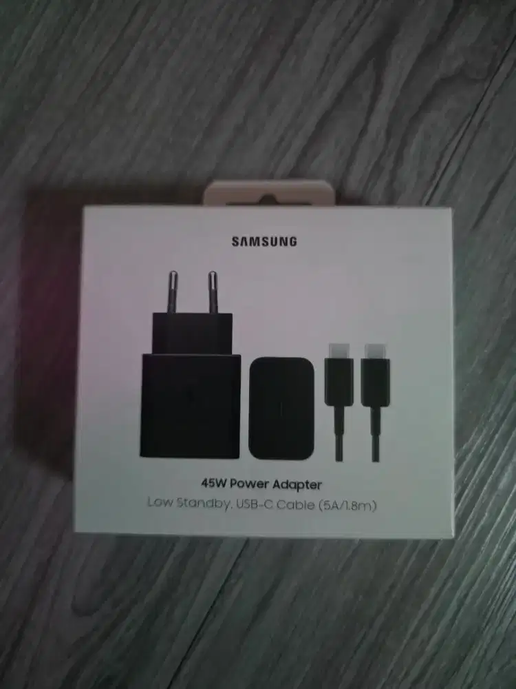 Samsung 45W Power Adapter + Cable Super Fast Charger Original SEIN