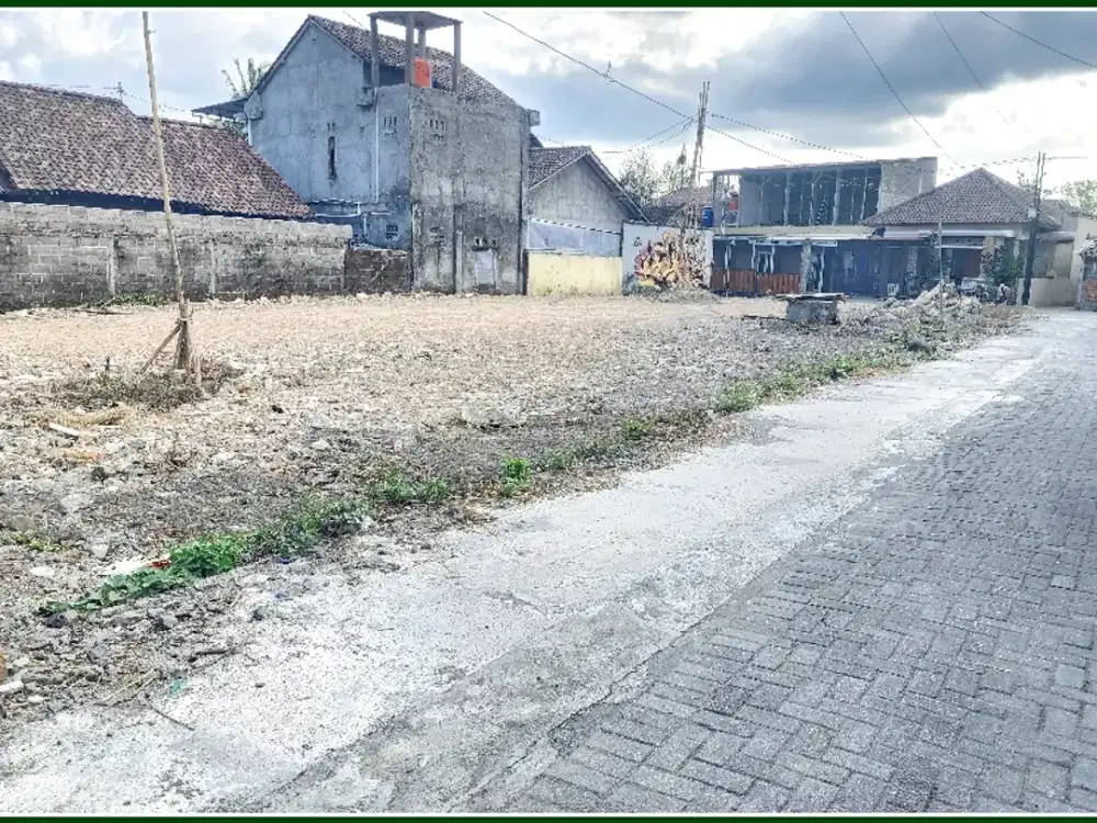 Tanah Murah Dekat Pasar Gentan, Siap Akad Notaris