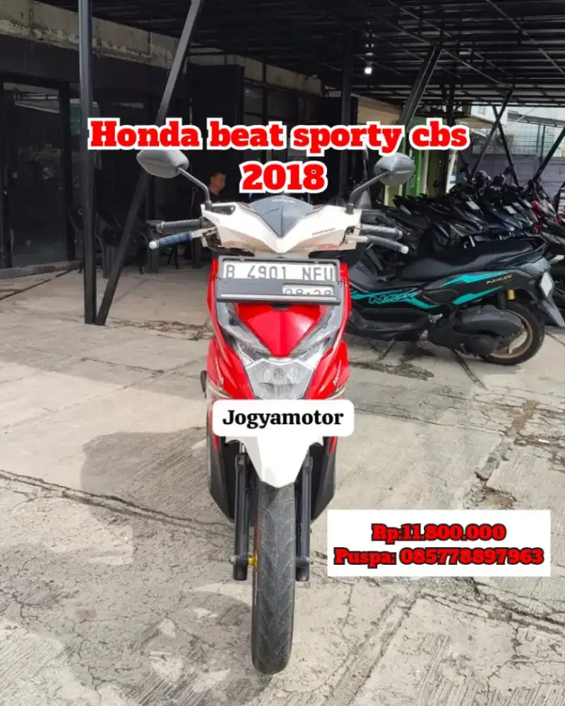 Honda beat cbs fi 2018