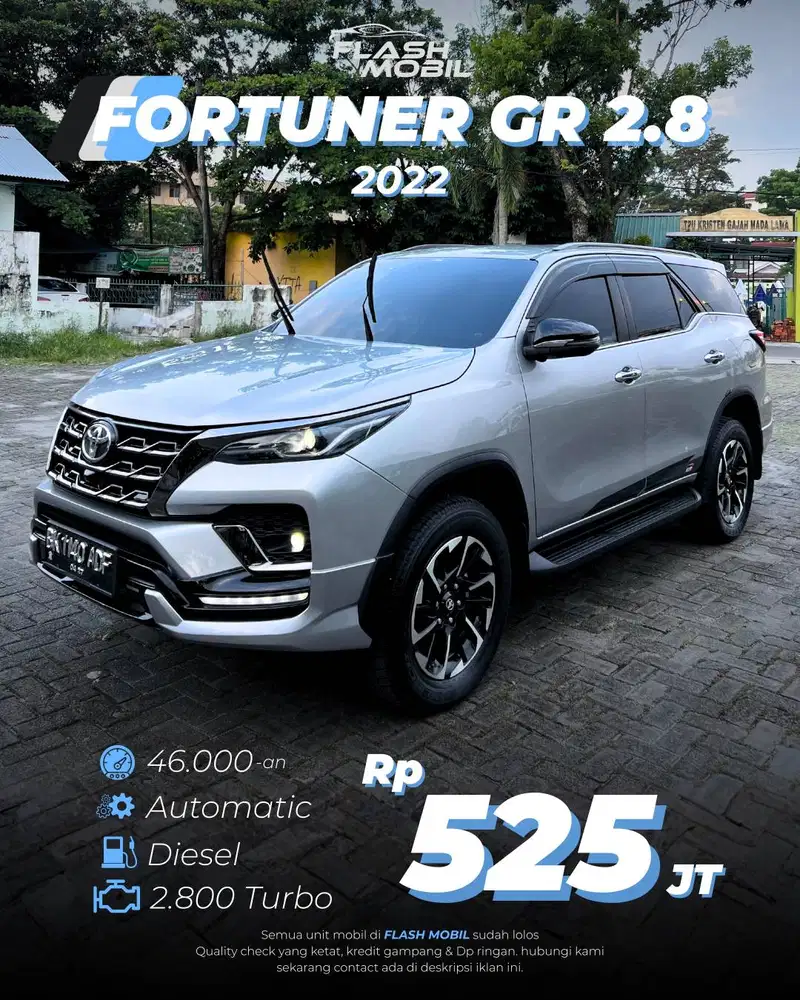 Fortuner GR 2.8 Diesel Turbo 4x2 Matic 2022