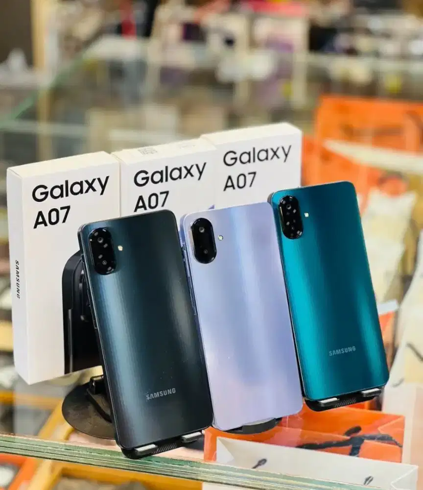 SAMSUNG GALAXY A07 LTE GARANSI RESMI 1 TAHUN FREE TRAVEL ADAPTOR 25W