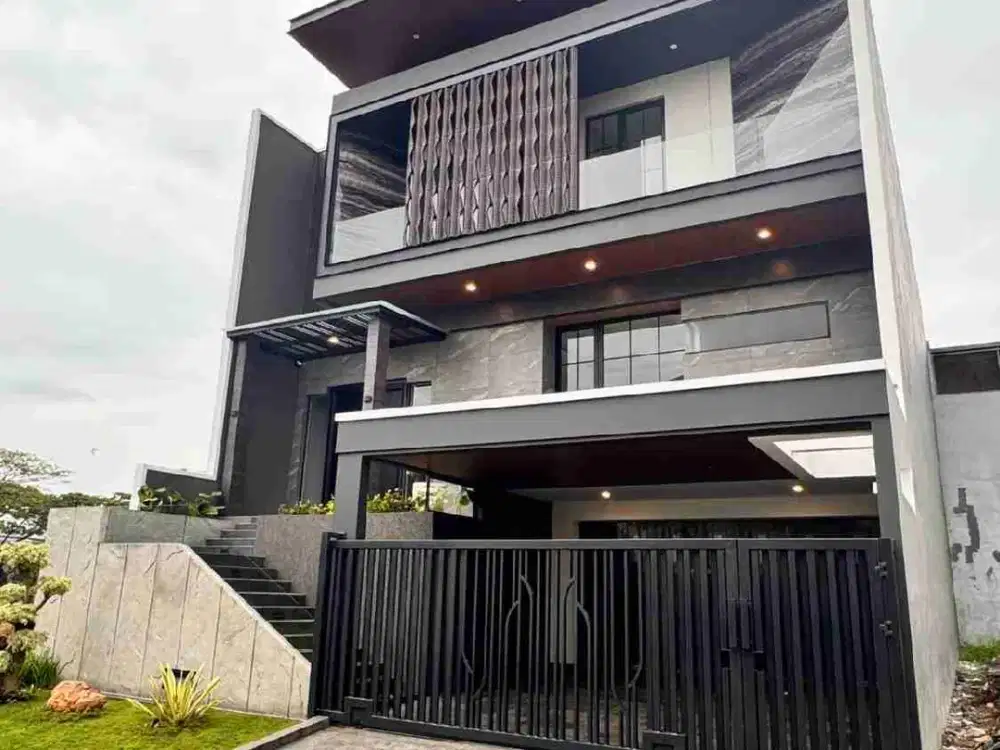 DIJUAL RUMAH MODERN BARU GRESS 3,5 LANTAI DI CITRALAND