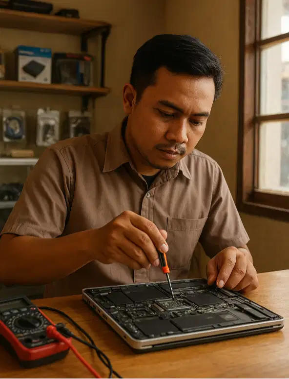 Lowongan  Teknisi Laptop, Bisa Hardware & Software! - Jakarta Timur