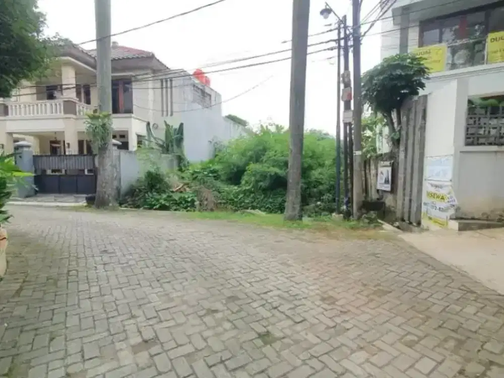 Di Jual Tanah Luas Dalam Town House Taman Palem Kebagusan Residence, Jakarta Selatan