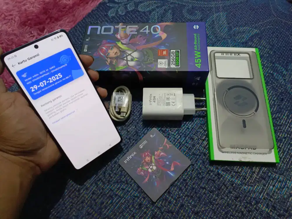 Infinix Note 40 NFC 8+8/256 Fulset