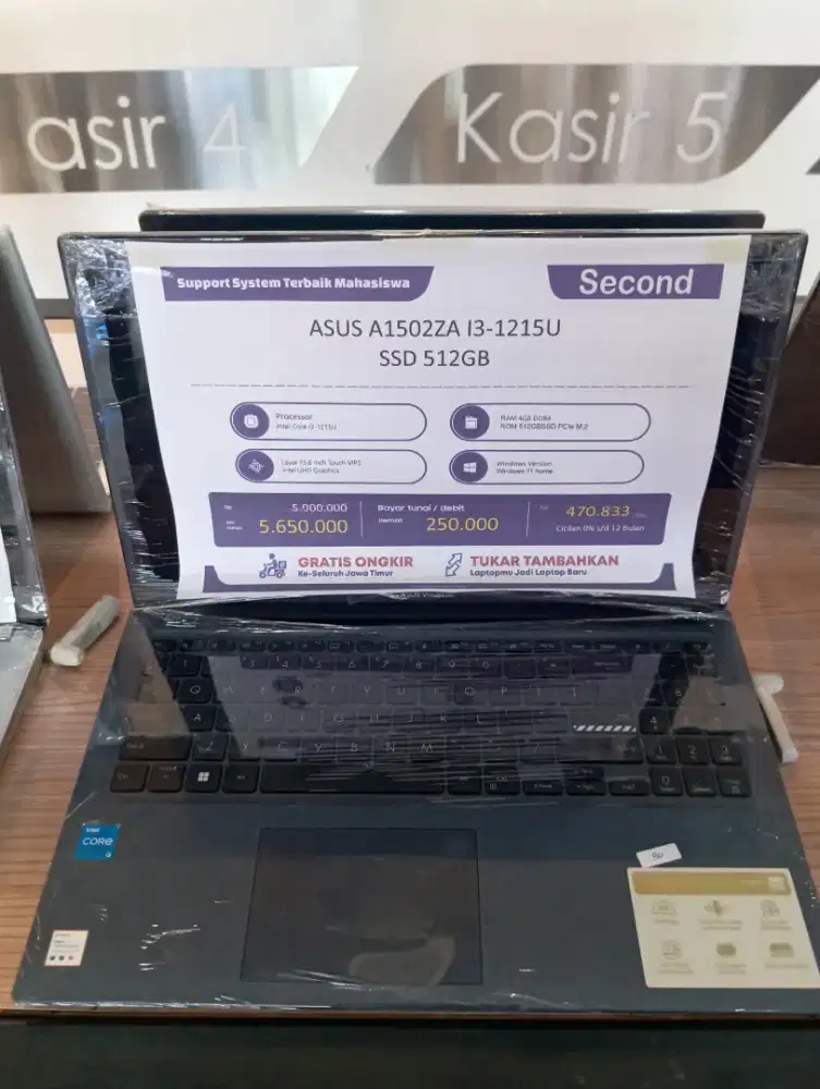 Asus A1502ZA I3-1215U Second