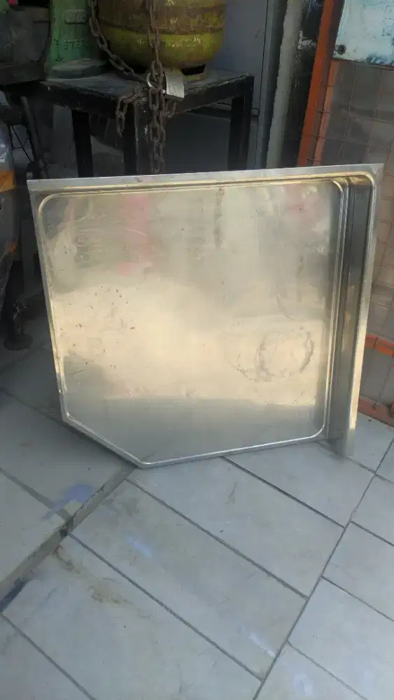 TATAKAN ALAS MEJA STAINLESS 304 UKURAN 73X72 TEBAL 1 MM