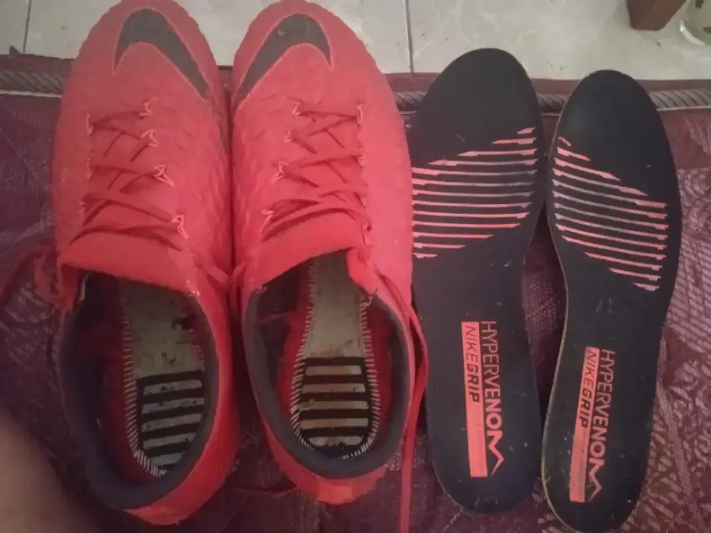 Sepatu bola Nike hypervenom pantom III ori,Size 45