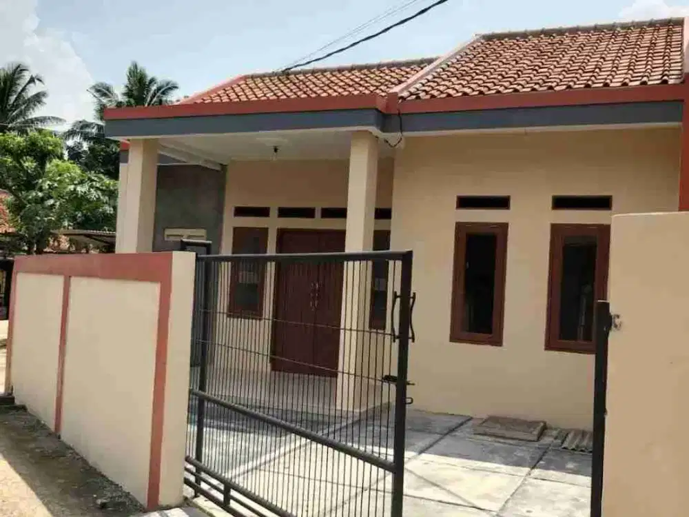 Rumah Murah Bebas banjir bebas pilih lt 80 m2 ada 7 unit