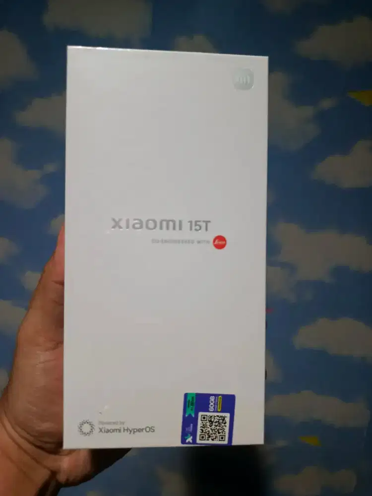 Xiaomi 15t 12/512gb baru dan segel bonus miband 10