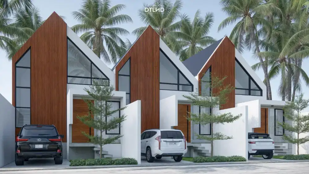RUMAH KONTEMPORER MEZZANINE 1,5 LANTAI