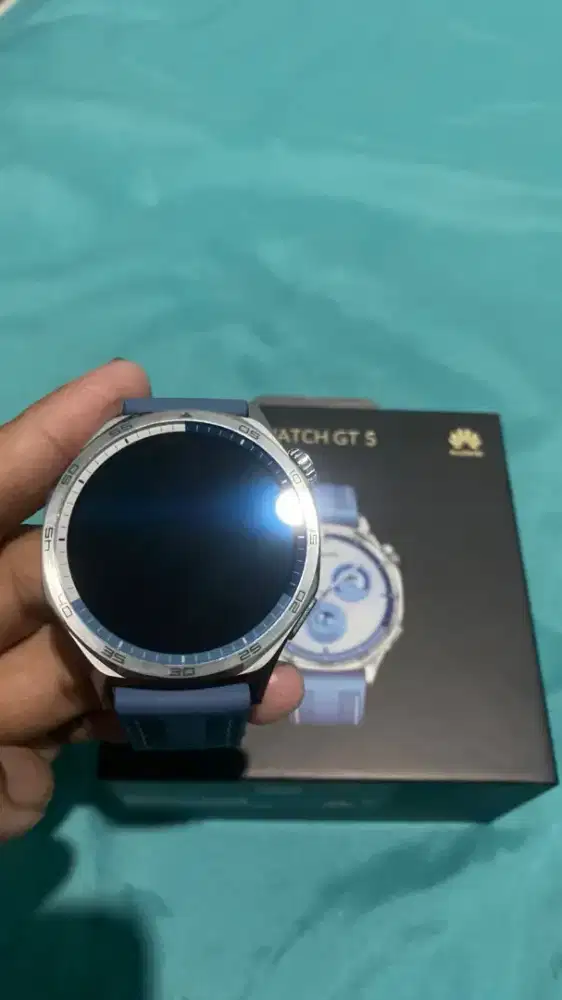 Jual smartwatch watch huawei gt 5 blue