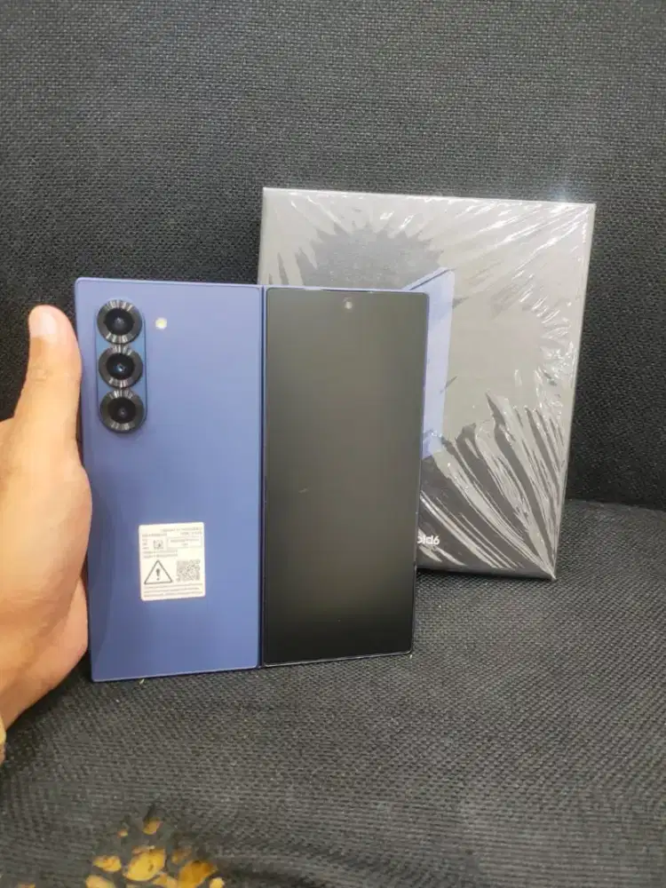 Samsung Z Fold 6 5G 12/521 RESMI SEIN, Fullset Ori, Mulus, Nominus