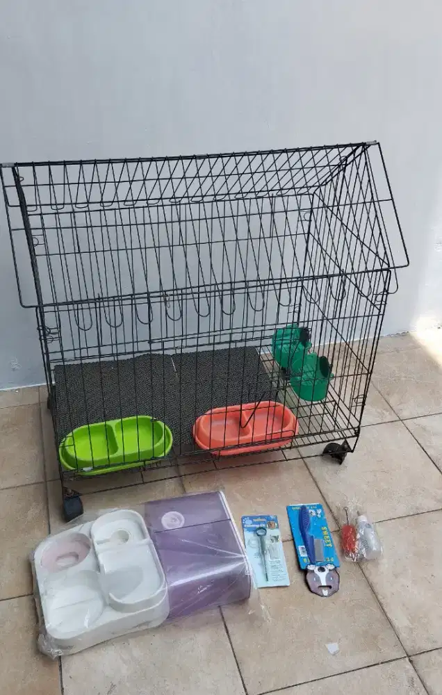 Kandang kucing dan aksesoris, MURAH Jual Cepat!
